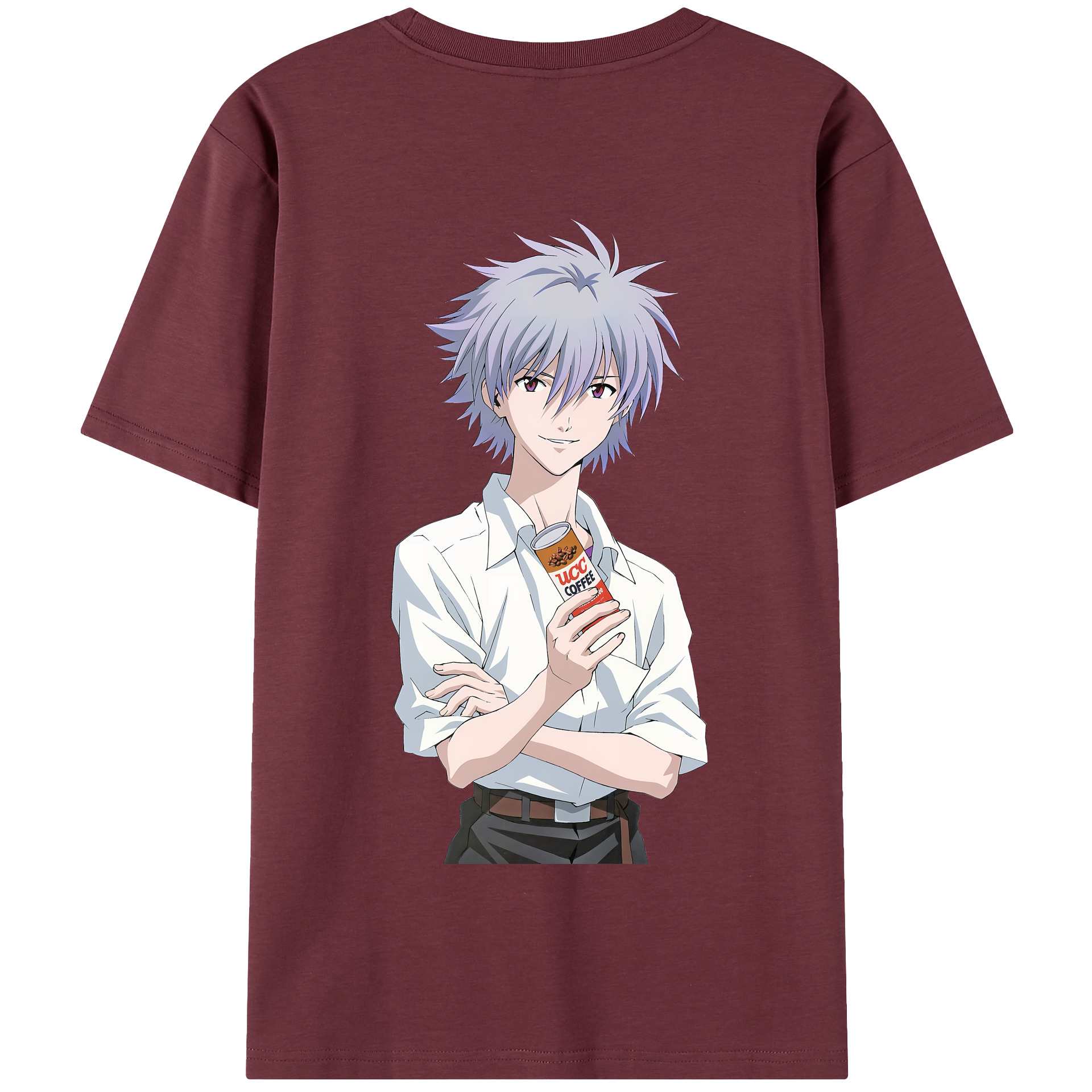 （画像用） EVA 新世紀エヴァンゲリオン 綿100％半袖Tシャツ（背面プリント）